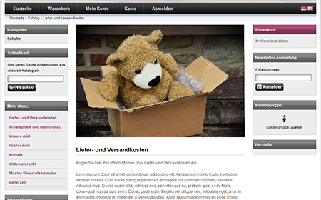 modified eCommerce - Bilder für Content Seiten