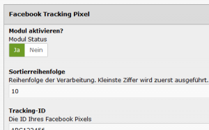 Modified Shop - Facebook Tracking Pixel