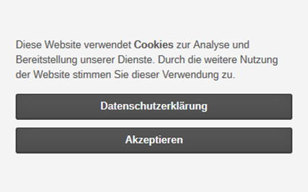 xt:Commerce  - Cookie Hinweis - EU Cookie Info